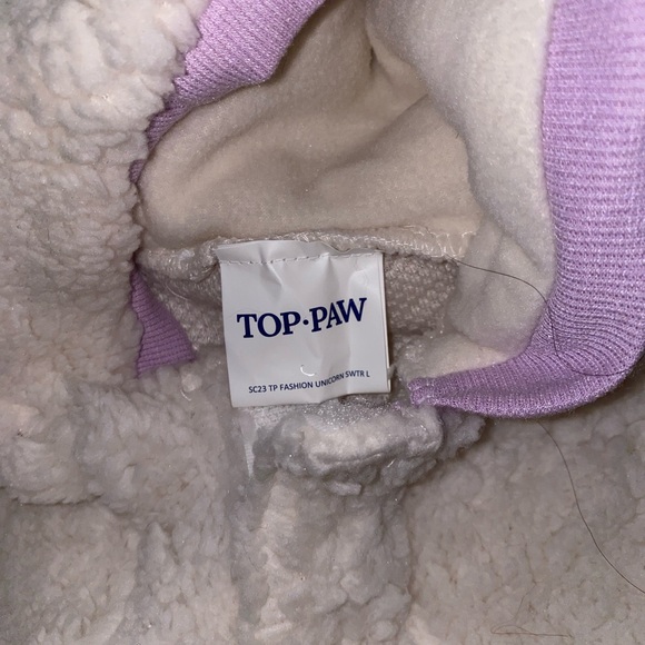 NWT Unicorn L Dog Sweater by Top Paw Cute Funny Adorable Puppy - Picture 7 of 7